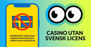 Casinos utan svensk licens En omfattande guide